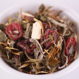 Orange Cranberry White Tea 1oz