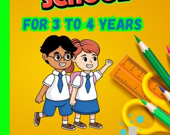 Kindel book Activity for Kids Ages 3-4 | Preschool Worksheets 145 pages | Educational Fun Workbook | Learning Printable PDF 145 pages