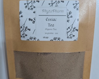Organic Essiac Tea Powdered Herb Blend Original Recipe by Nurse Caisse 56g- 2oz