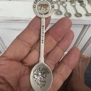 Vintage Great Smokey Mountains Souvenir Spoon