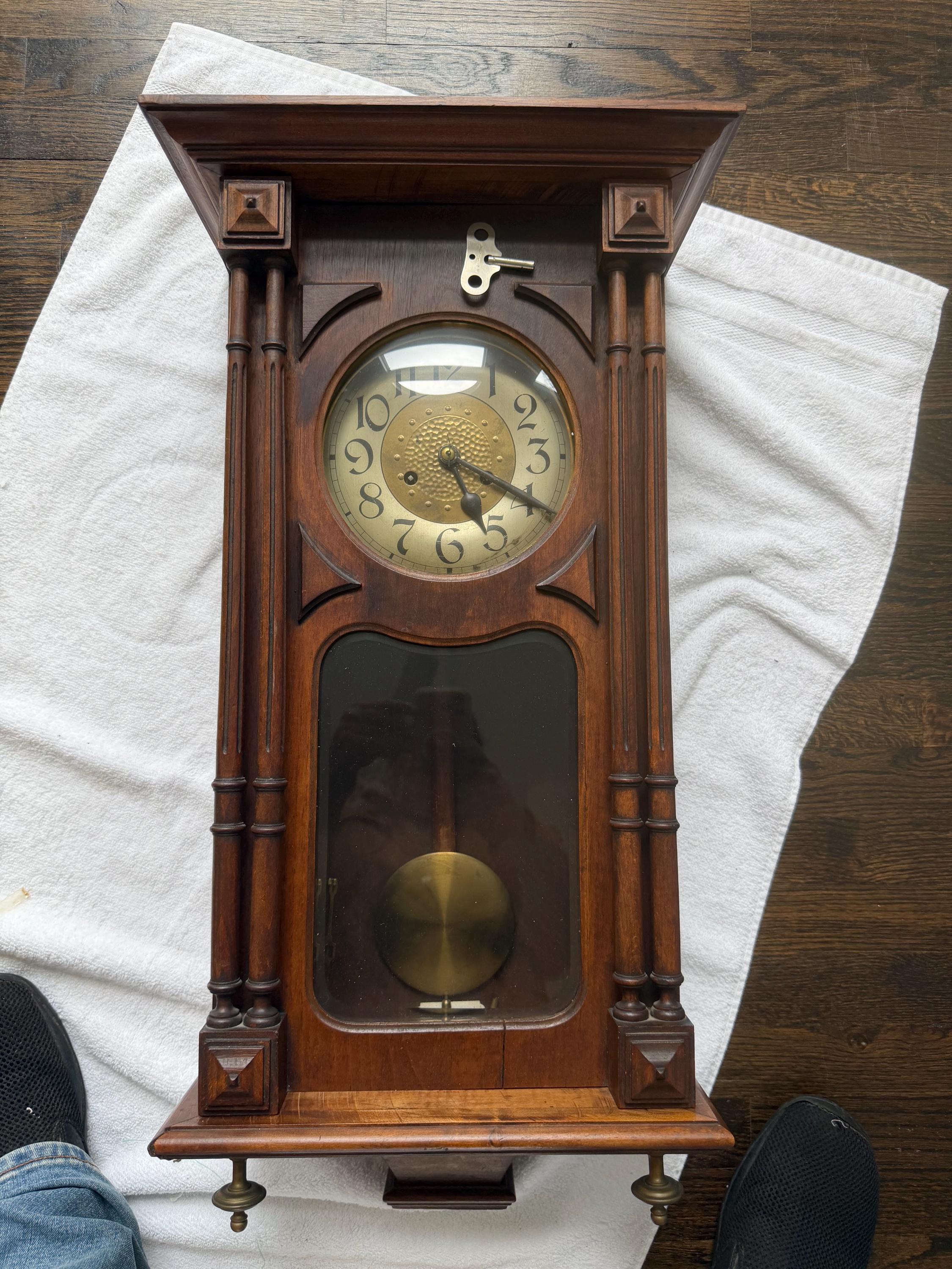 German grandfather wall clock - Etsy 日本