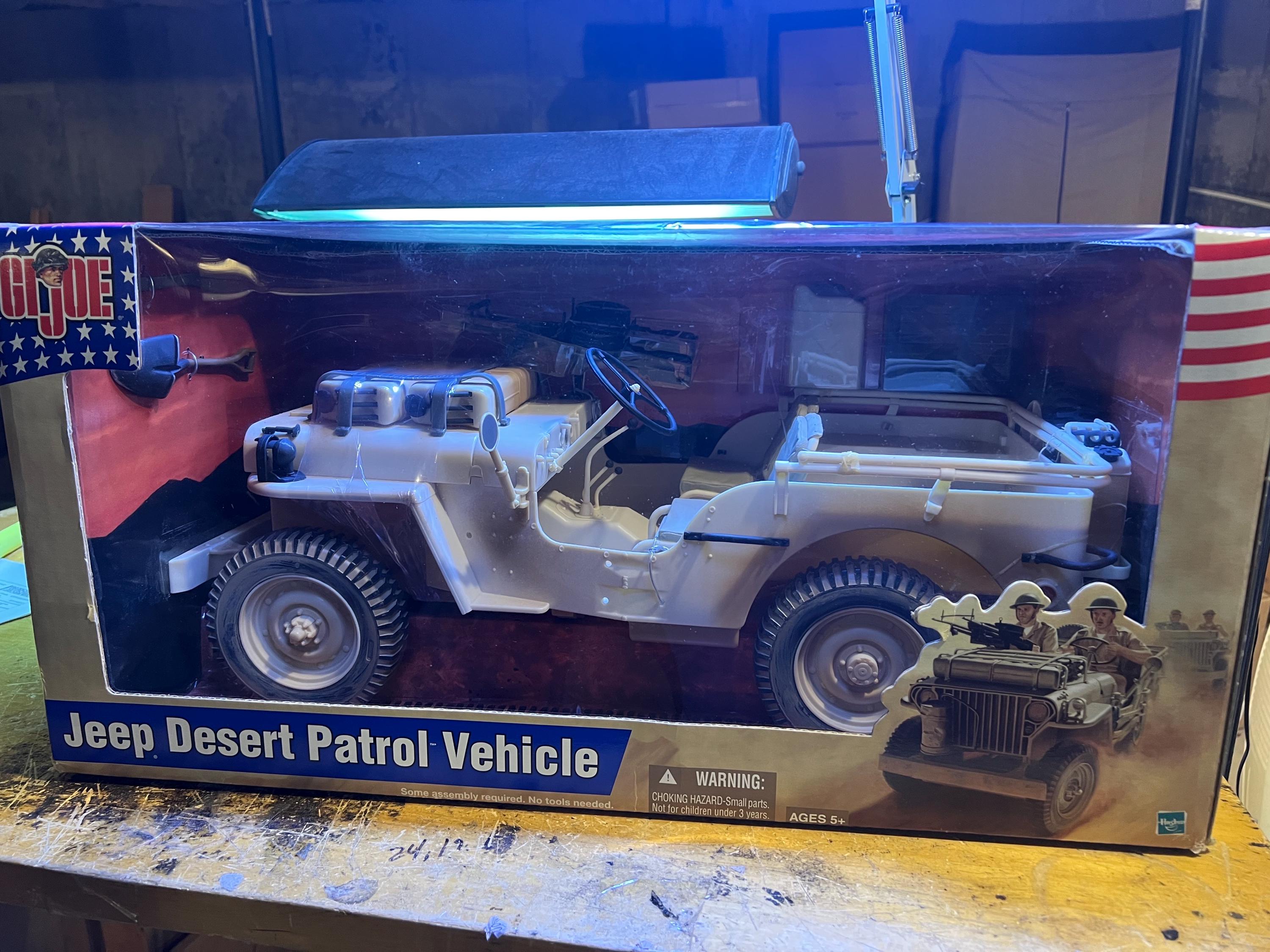 アメリカンプラスチックトイ GiJOE等用ジープ ビンテージ(1) アメリカンプラスチックトイ GiJOE等用ジープ ビンテージ(1