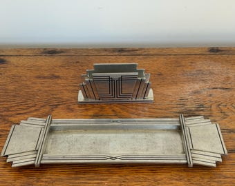 Louis W. Rice Skyscraper Desk Set