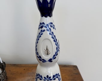 Clase Azul Reposado Empty Tequila Bottle – Bar Cart Decor