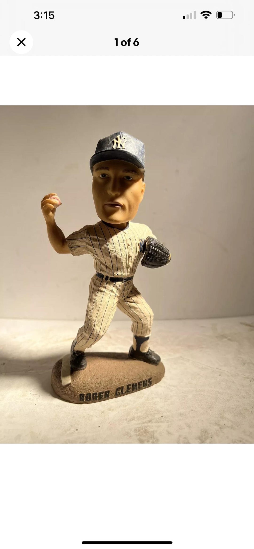新品 美品 入手困難 ヤンキース ロジャー・クレメンス ボブルヘッド ボブル ドブルズ NY ヤンキース ロジャー クレメンス #22 ボブルヘッド