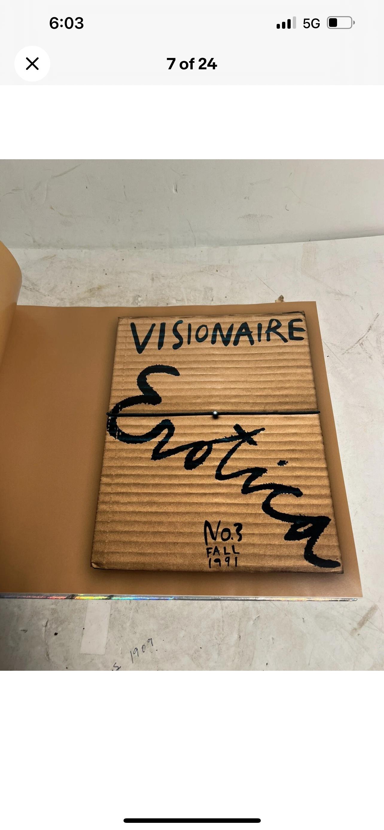 Dreaming in Print, A Decade of Visionaire #YNJR82 - Etsy