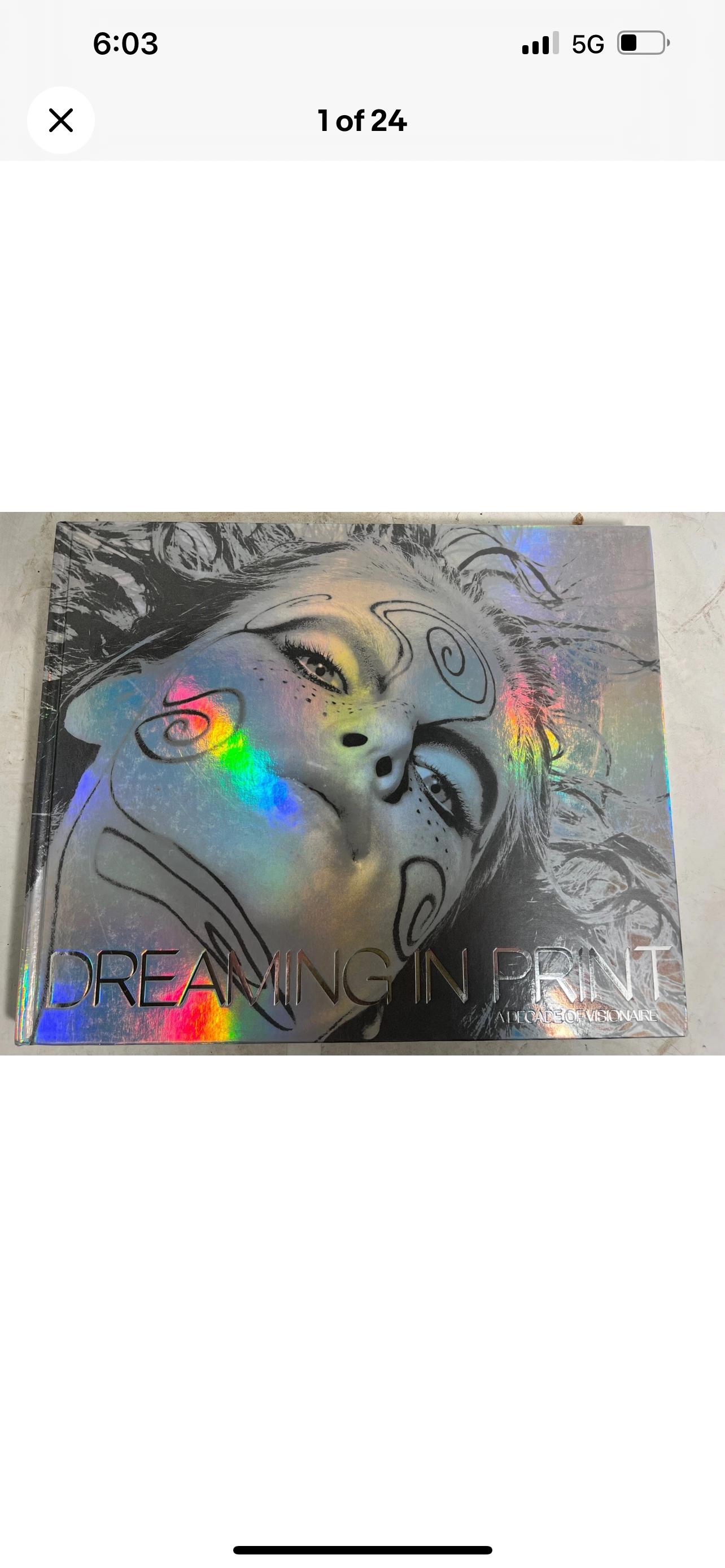 DREAMING IN PRINT A DECADE OF VISIONIRE 【公式通販】