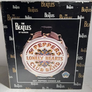 The Beatles Cookie Jar - Etsy