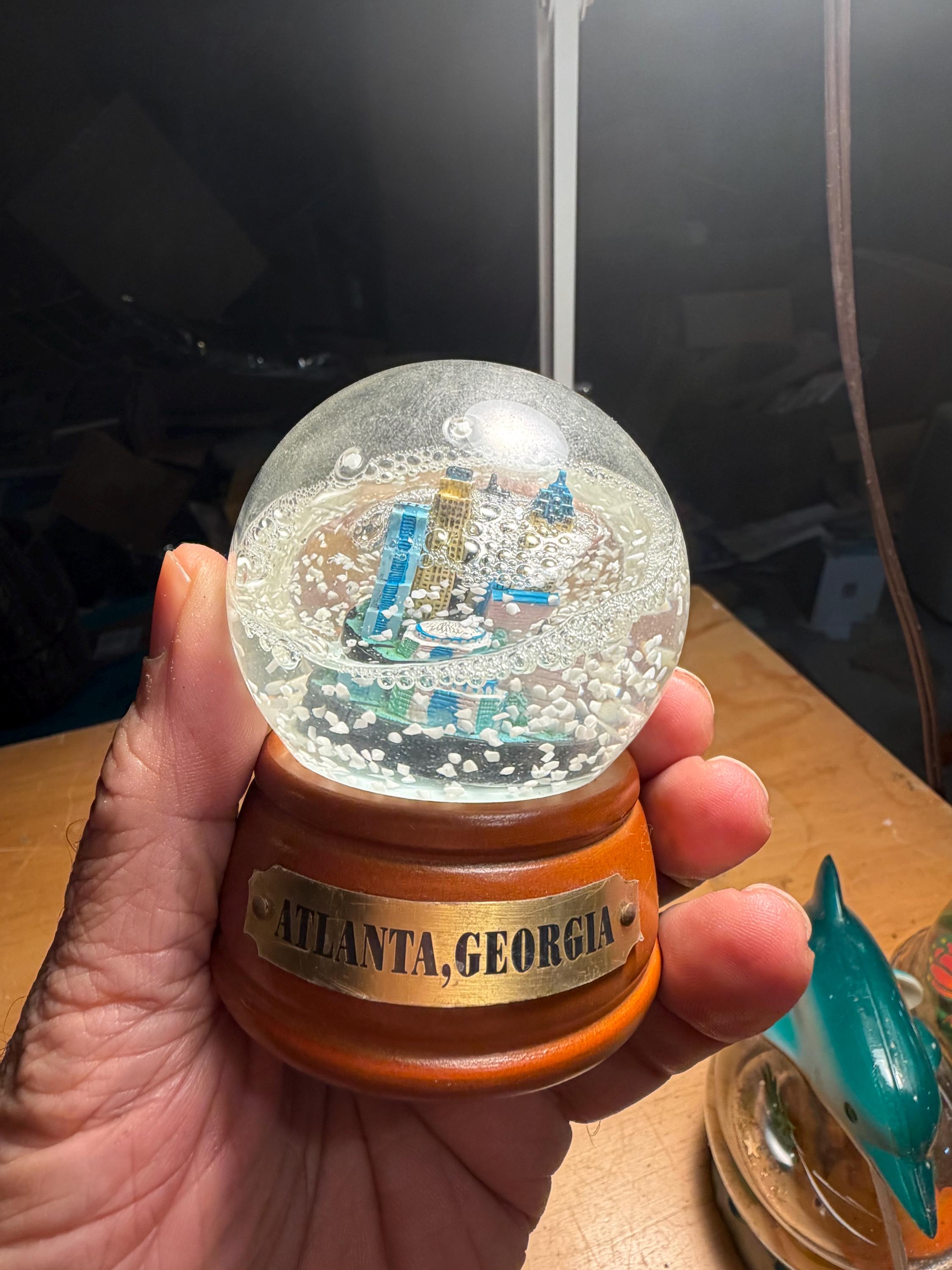 Atlanta Georgia Souvenir Snow Globe - Etsy