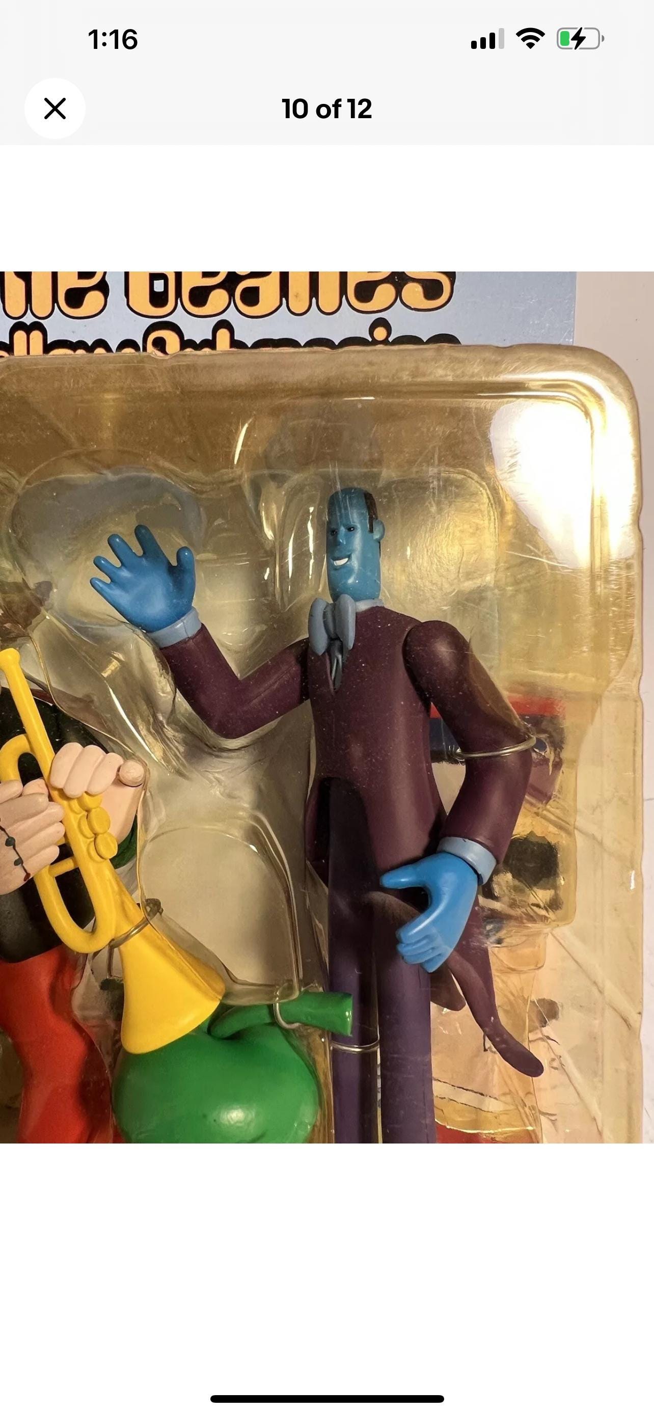 Ringo W/ Apple Bonker* the Beatles Yellow Submarine Figures