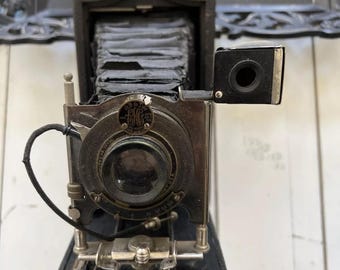 No. 3A Folding Autographic Brownie Antique Kodak Camera With