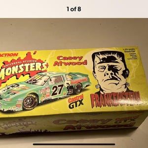 NASCAR、ケーシー・アトウッド、#27 カストロール GTX フランケンシュタイン 2000 モンテカルロ 1:24 リミテッド