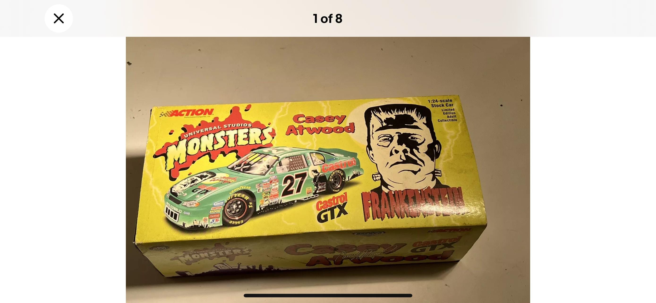 #BGCO#90s#CALIFORNIA×WESTCOAST#廃盤#激レア NASCAR, Casey Atwood, #27 Castrol GTX Frankenstein 2000 Monte
