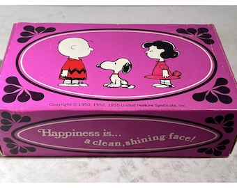 Shampoing Vintage AVON Charlie Brown Snoopy 1985 - RARE - Collection Années 80
