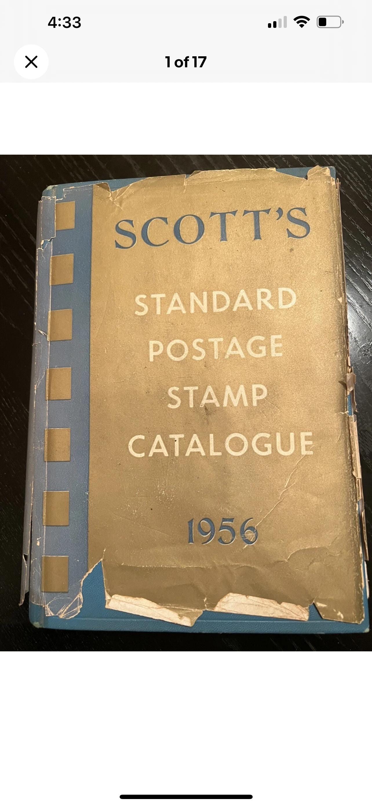 コレクション SCOTT'S STANDARD POSTAGE STAMP CATALOGUE Scotts Standard Postage Stamps Catalogue Volume I 1956 Book - Etsy