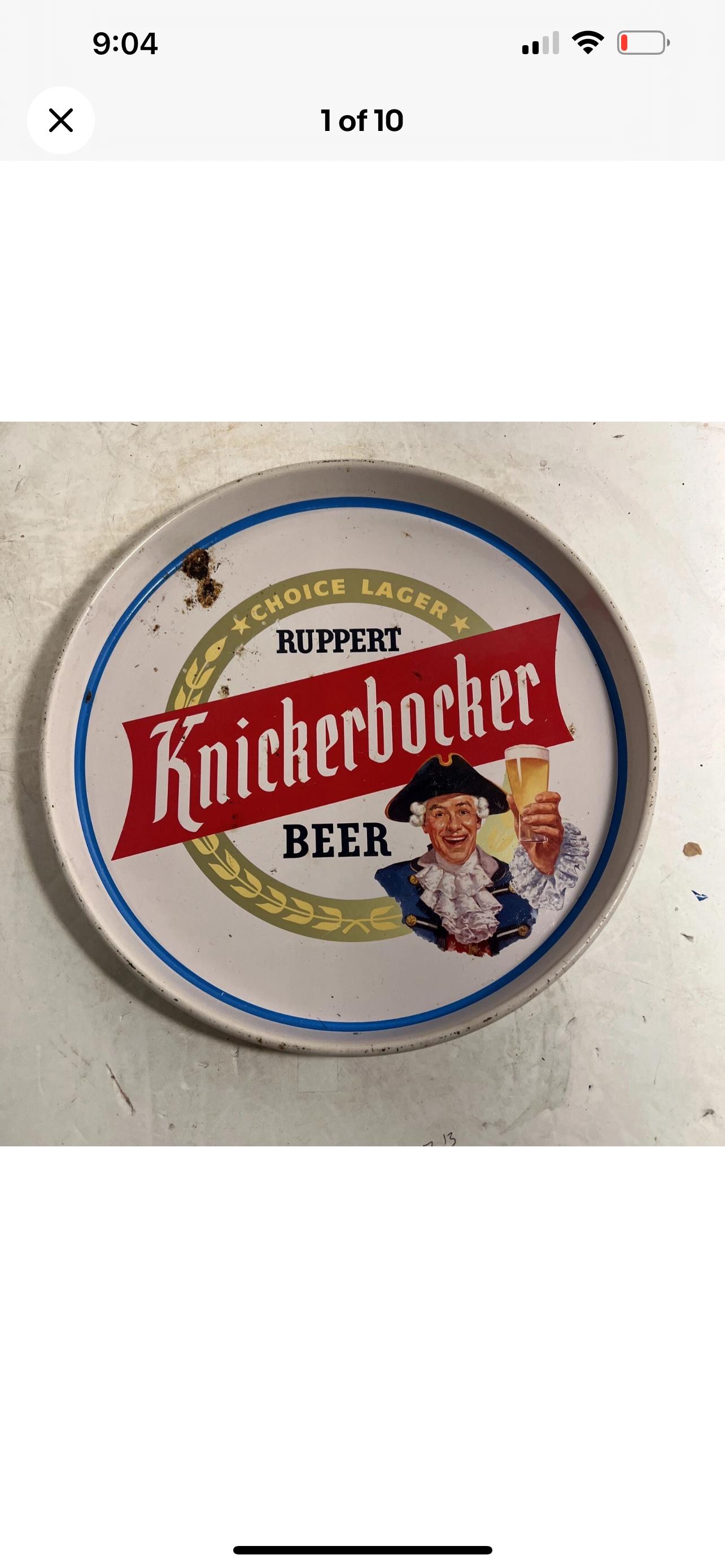 Knickerbocker beer - Etsy 日本