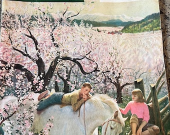 Saturday Evening Post Magazine, 6 mai 1950 Illustration de couverture par John Clymer