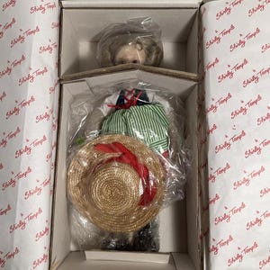 Danbury Mint Shirley Temple 14&quot; HEIDI Dolls of the Silver Screen NEW MIB