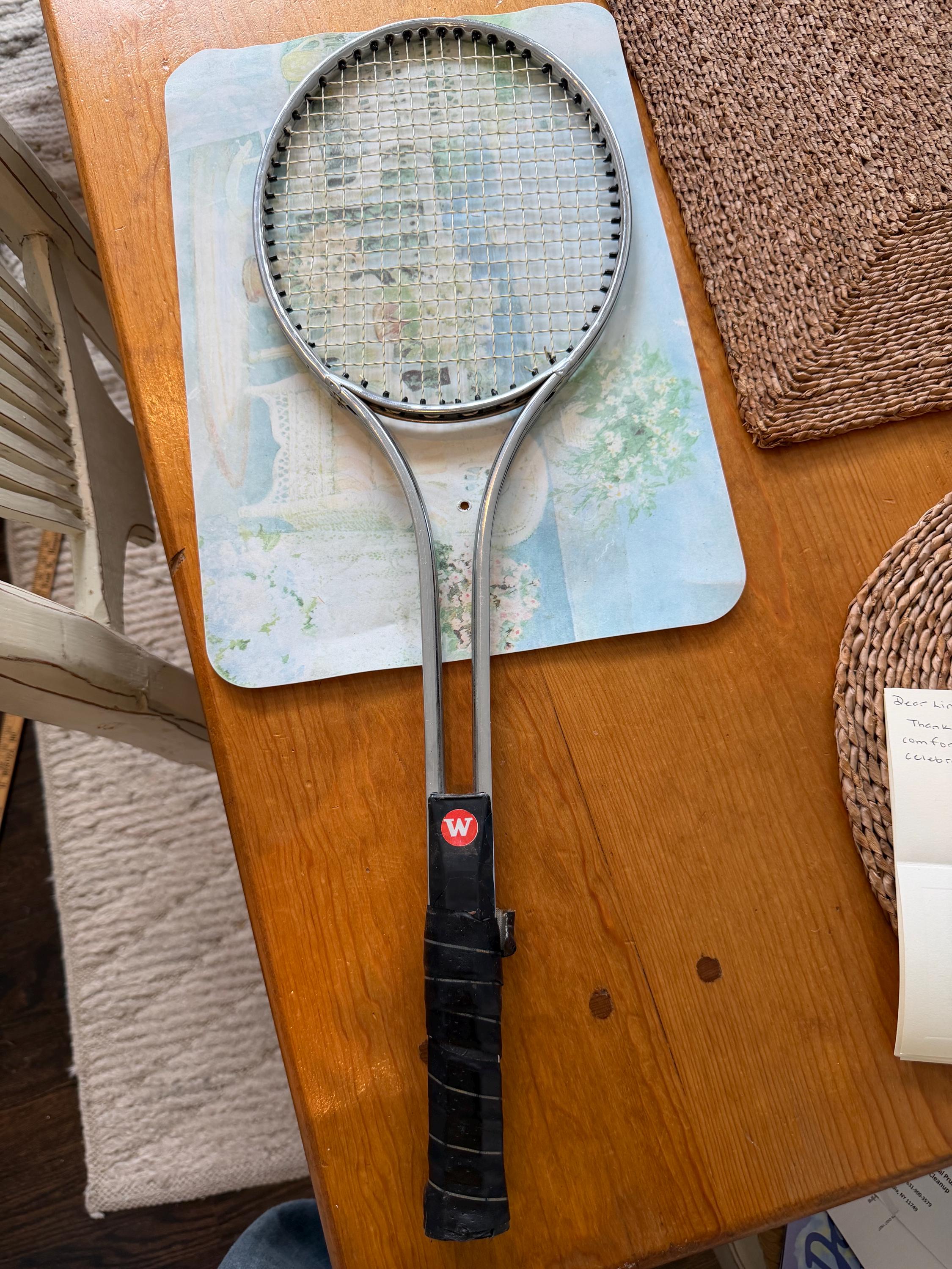 Vintage Wilson T3000 Metal Tennis Racquet With Black Grip. - Etsy