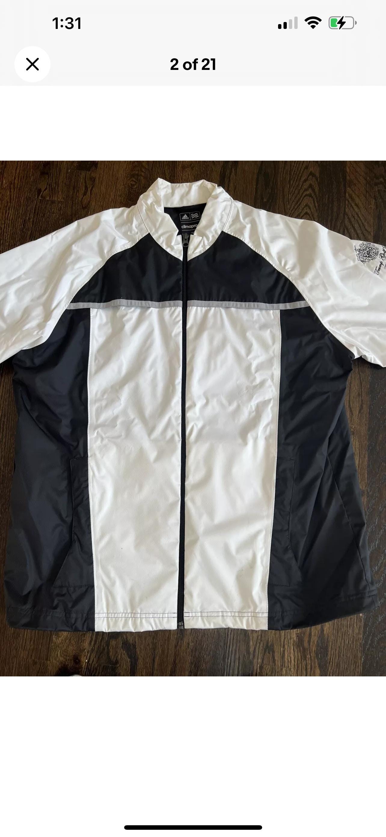 Trump Ferry Point Golf Club Adidas Climaproof XL Jacket - Etsy