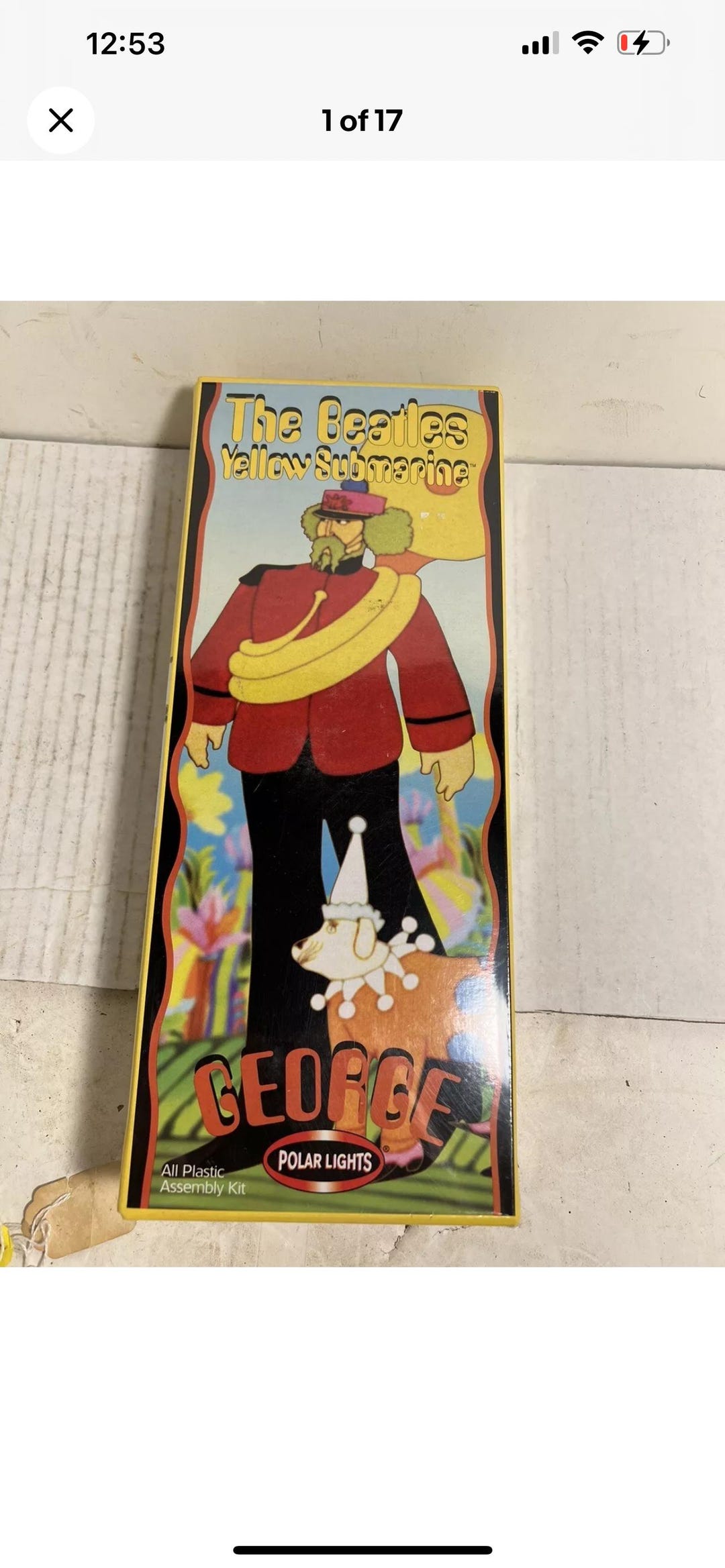 ①ザ・ビートルズ イエローサブマリン プラチックモデルキット