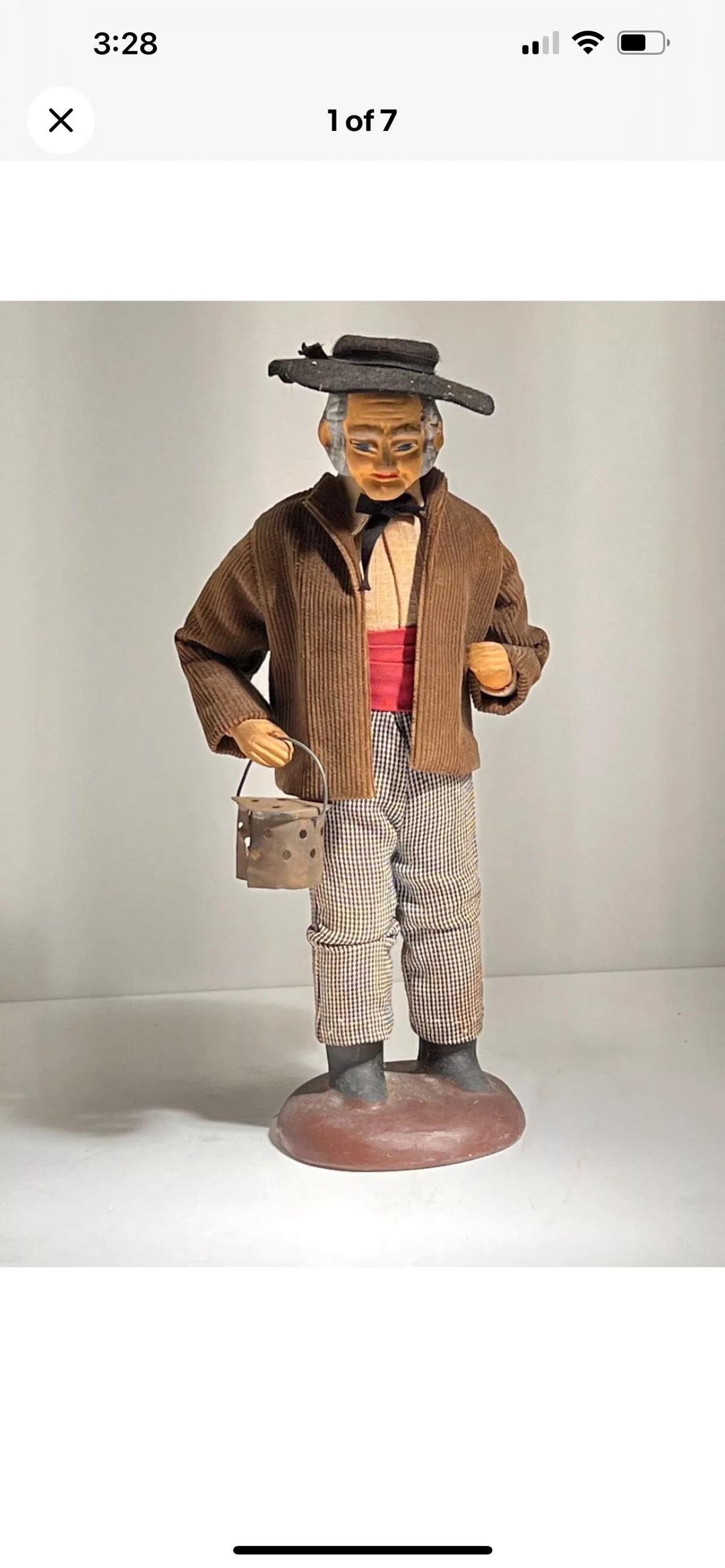 ヴィンテージ テラコッタ フィギュア - プロヴァンス出身のフランス人