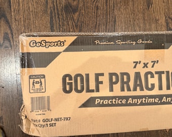 GoSports Golf Übungsnetz | Riesiges 7 'x 7' Indoor Outdoorangeheber Netz, Brandneu In Box Versiegelt!