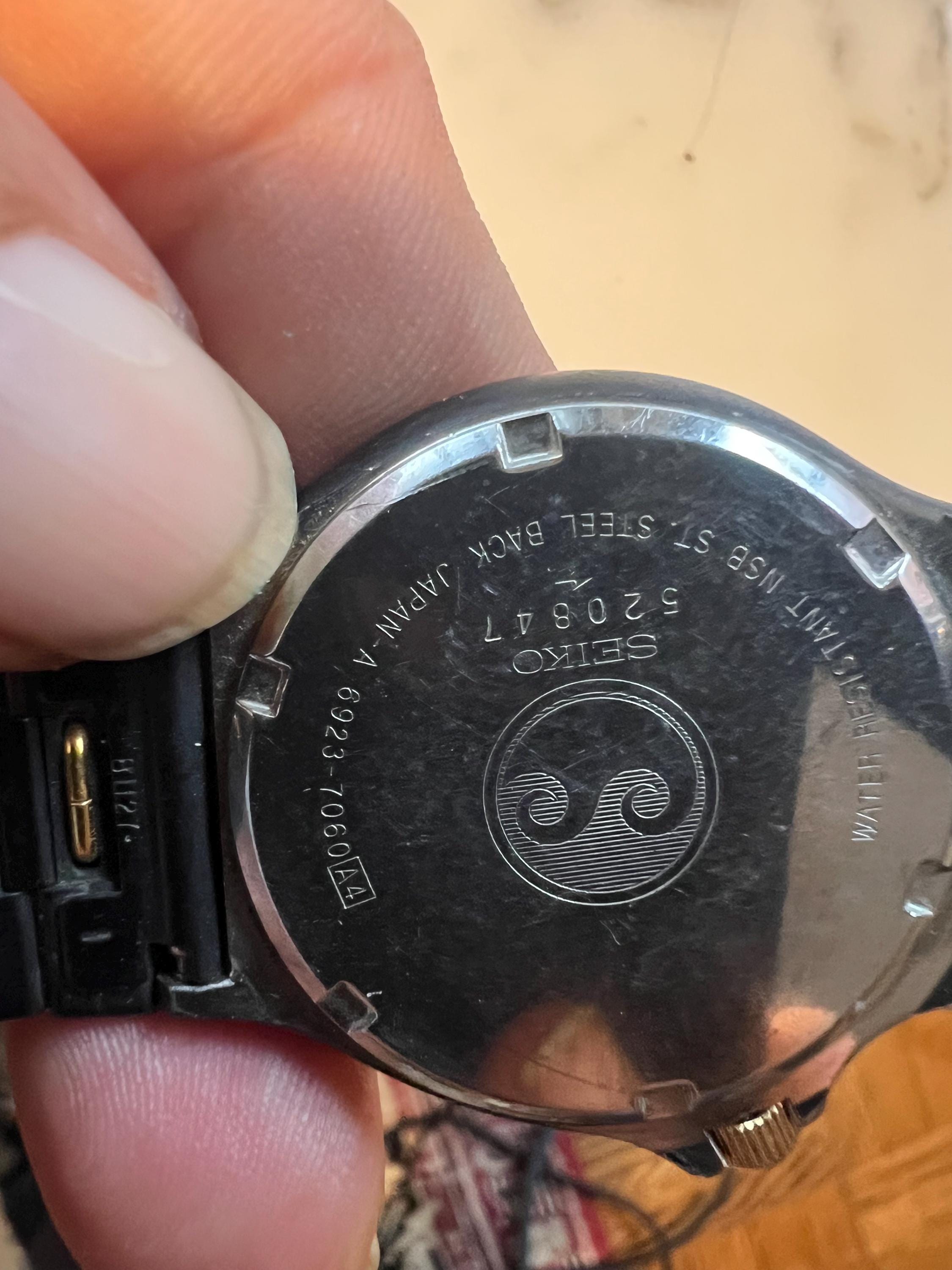 Seiko Sport 100 Men's Wristwatch, Works Perfectly New Battery - Etsy