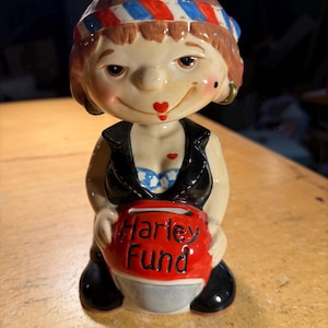 超レア ハーレーダビッドソン ピギーバンク Vintage Harley Davidson Piggy Bank - Etsy