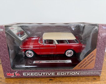 Muscle Machines 1/18, Plymouth Cuda 1970, Jaune, Modèle 71165, Occasion