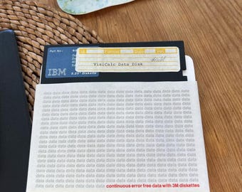 Visicalc Visicorp ディスク、ユーザーガイド、ボックス付き