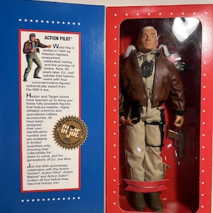 1995 GI Joe Action Pilot WWII 50th Anniversary Limited Edition
