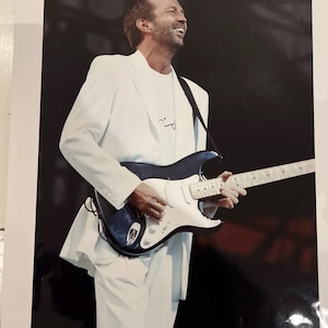 Original Photo Of Eric Clapton By AL Sayegh Rock & Roll Photographer 19”x17”
