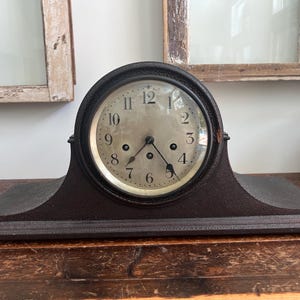 Antike Seth Thomas Mantle Uhr 4 Glockenspiel Uhr ohne Schlüssel