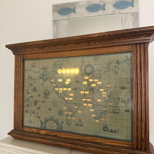 Howard Miller World Clock - Etsy