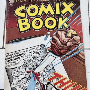 Comix Book No 1, 1974 Curtis Comics, Denis Kitchen, Stan Lee, Rare Copy
