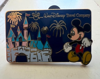 Walt Disney Travel Company 2003 Pin - Mickey & Sleeping Beauty's Castle