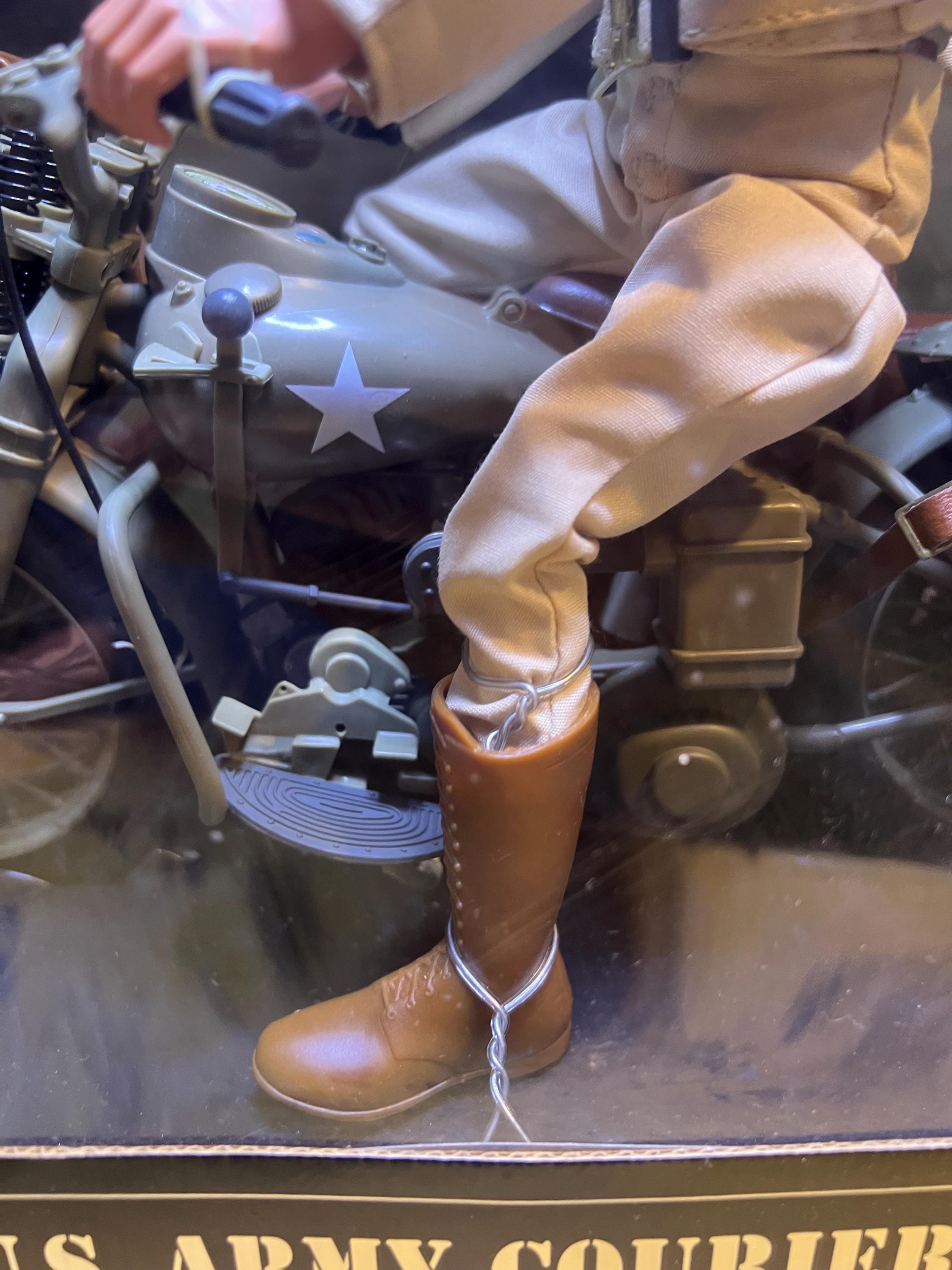 NIB GI Joe Classic Collection U.S. Army Courier & WLA 45 Harley