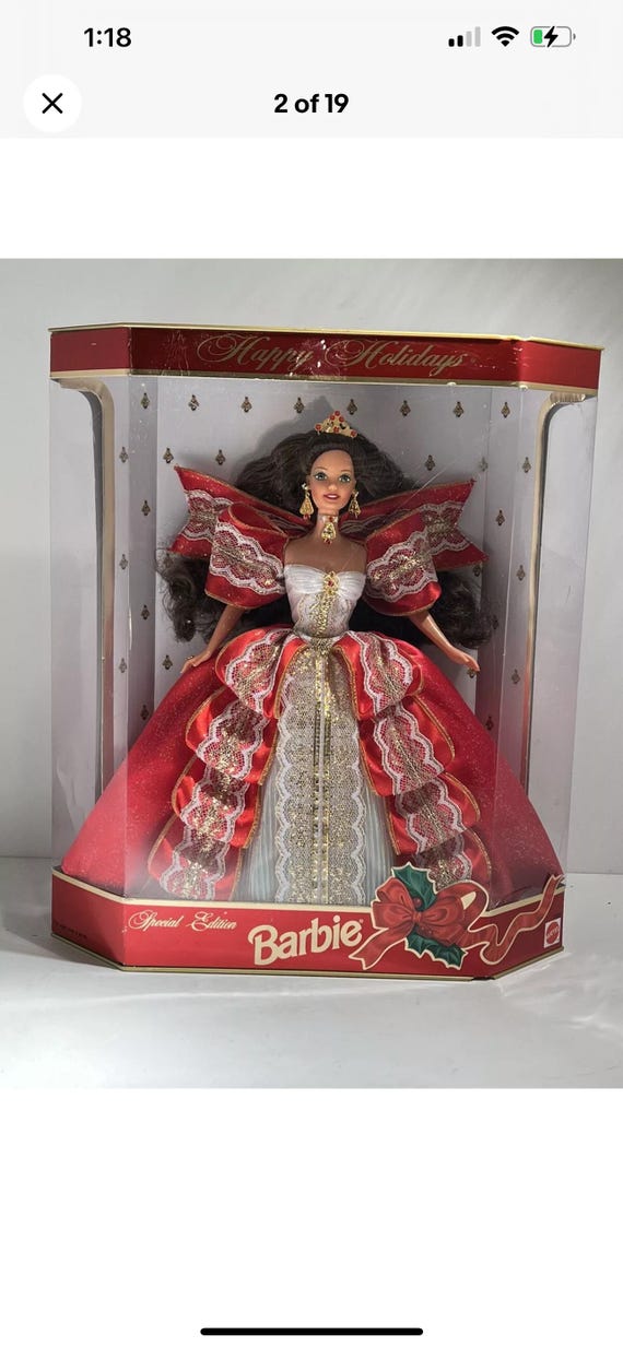 Holiday 10th Anniversary Special Edition 1997 Barbie Doll - Etsy