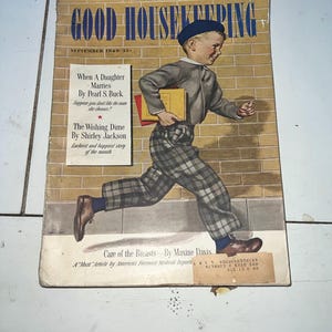 Good Housekeeping Magazine Vintage September 1949 Issue