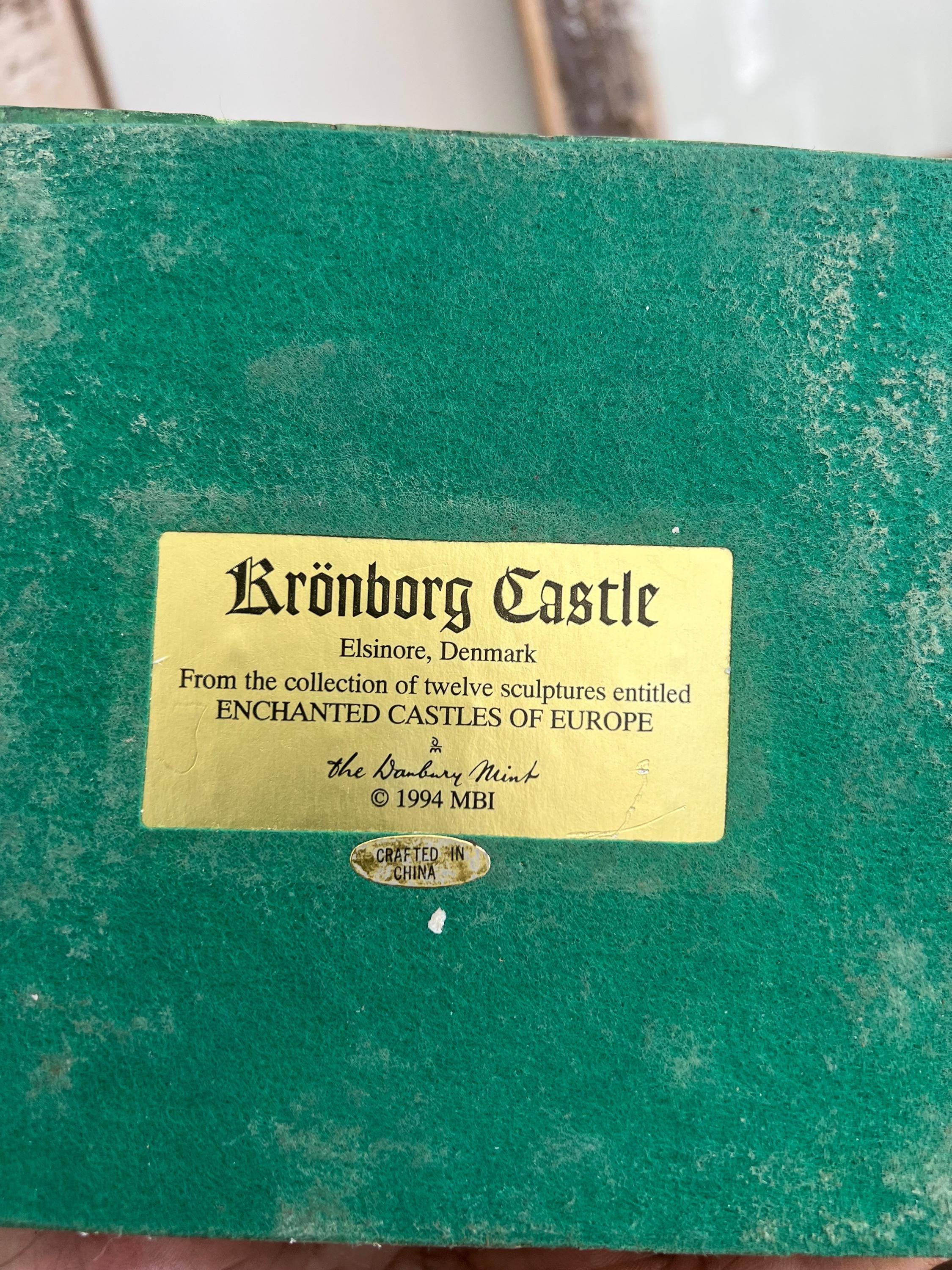 Danbury Mint Enchanted Castles of Europe Kronborg Castle Elsinore