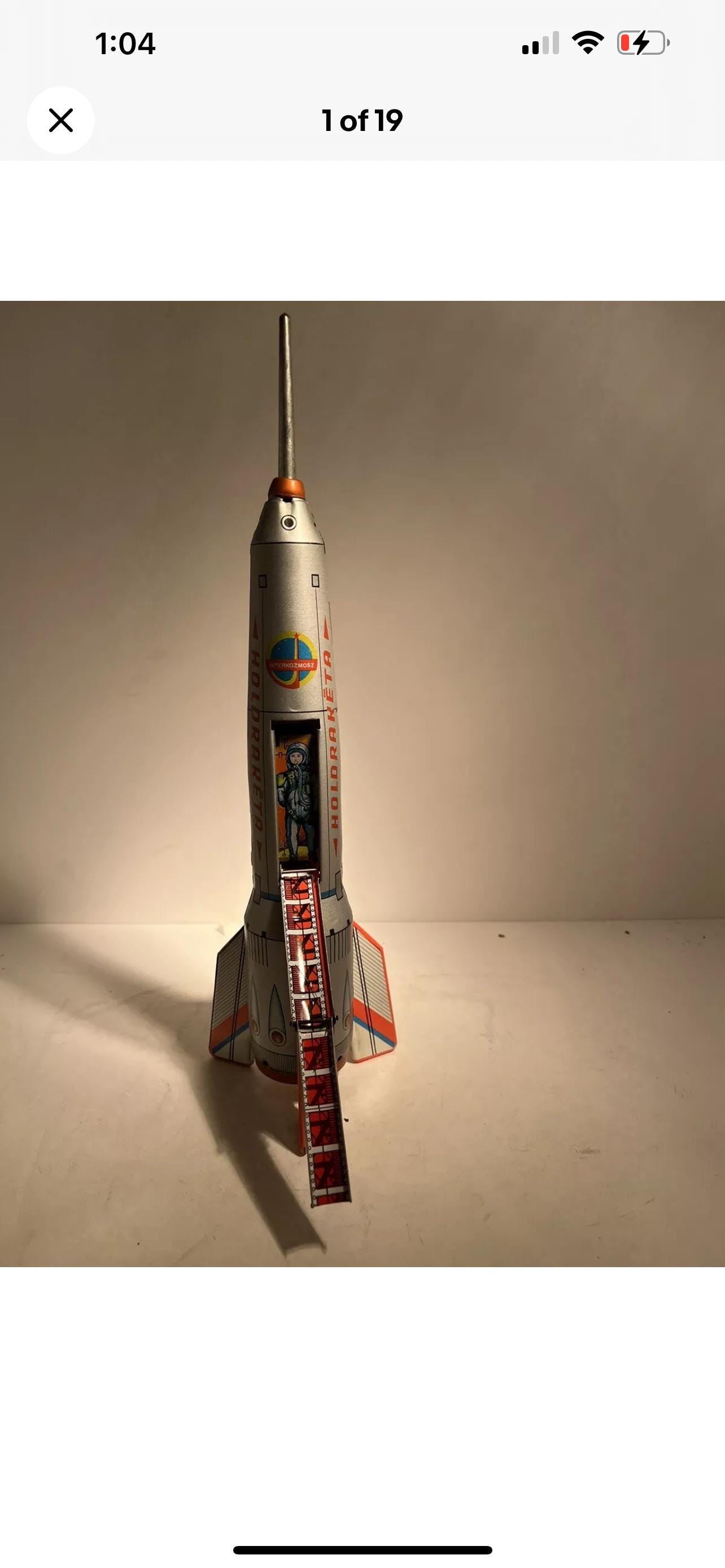 Space Toys - Jouet Mécanique en Tôle - Space Explorer