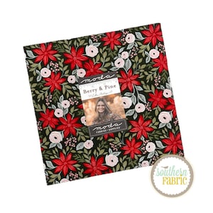 Berry and Pine - Layer Cake (42 pcs) by Lella Boutique for Moda
