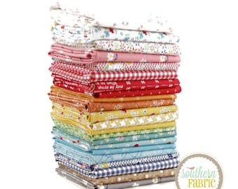 Farm Girl Vintage - Fat Quarter Bundle (Lori Holt - Riley Blake) 22 pcs