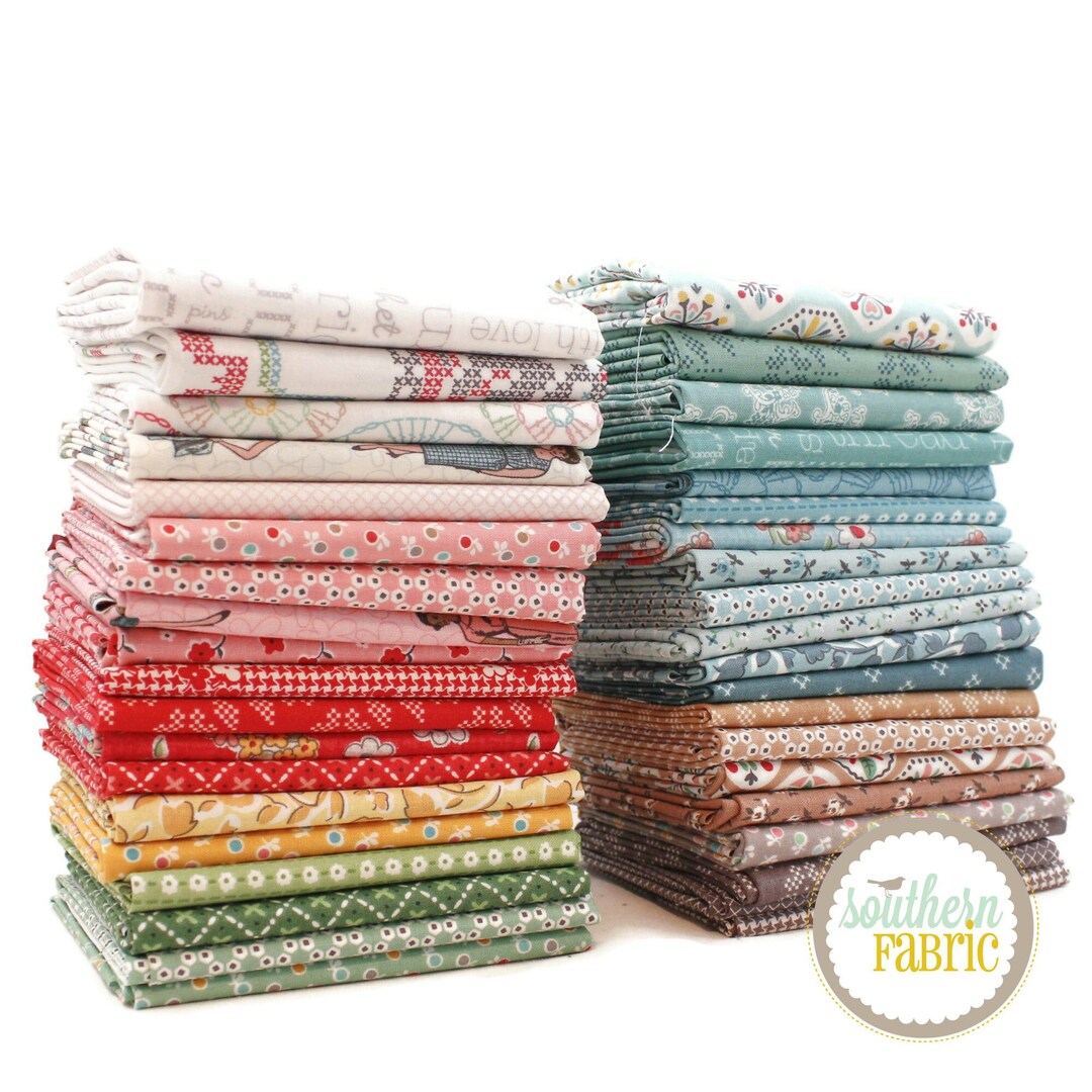 Stitch - Fat Eighth Bundle (39 Pcs) by Lori Holt for Riley Blake - Etsy