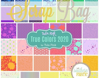 True Colors 2020 - Scrap Bag (approx 2 yards) by Tula Pink for Free Spirit