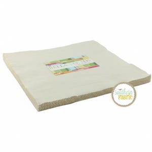 Bella Solids - Natural - Layer Cake (42 pcs) by Moda