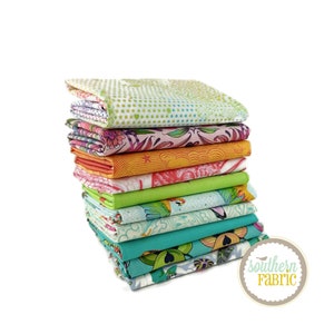 Tula Pink - Fat Quarter Bundle (10 pcs) by Tula Pink for Free Spirit