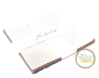 Tiny Coordinates - Layer Cake (42 pcs) by Tula Pink for Free Spirit
