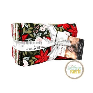 Berry and Pine - Fat Eighth Bundle (32 pcs) by Lella Boutique for Moda